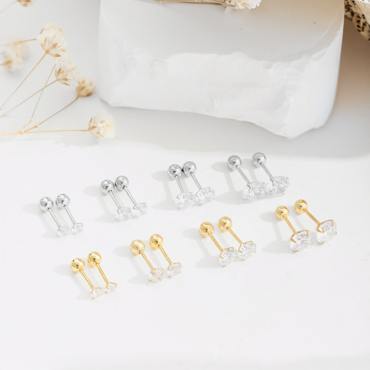 [Luxe Jewelry]Unique U-Shaped Ear Bone Earrings