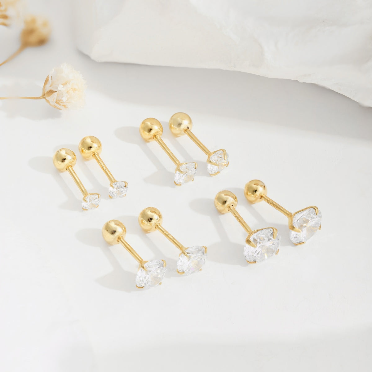 [Luxe Jewelry]Unique U-Shaped Ear Bone Earrings