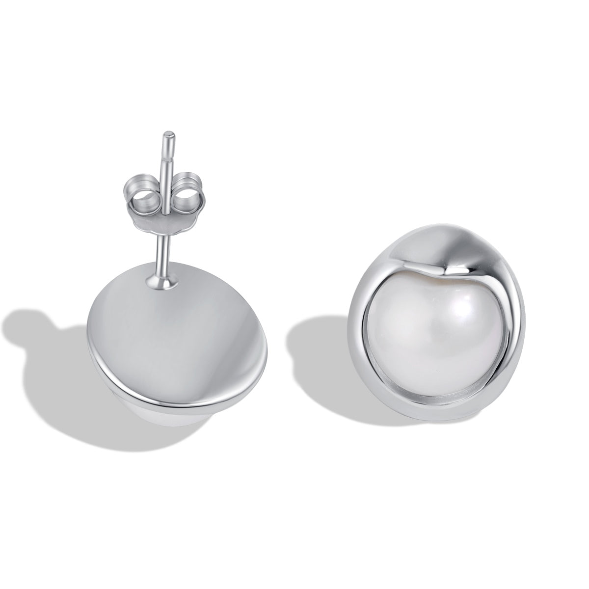 [Luxe Jewelry]Dainty Bread Pearl Earrings