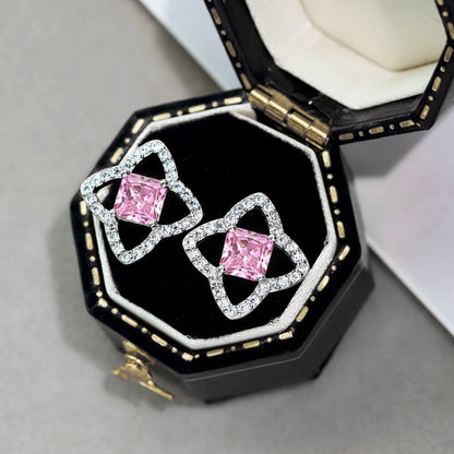 [Luxe Jewelry]Elegant Star Shape Princess Cut Daily Earrings