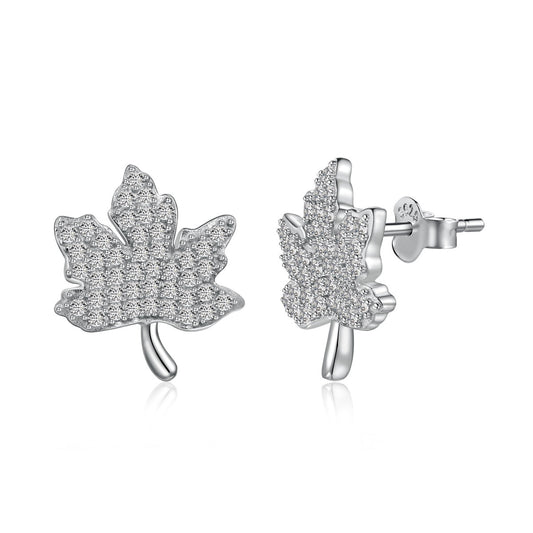 [Luxe Jewelry]Exquisite Maple Leaf Design Earrings