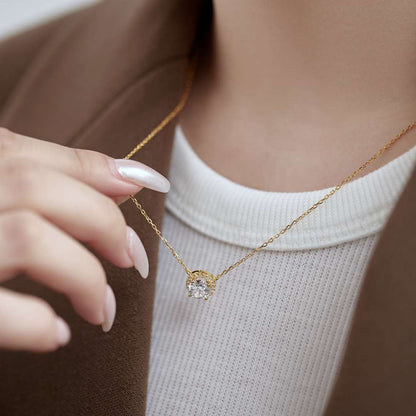 [Luxe Jewelry]Luxurious Round Cut Necklace