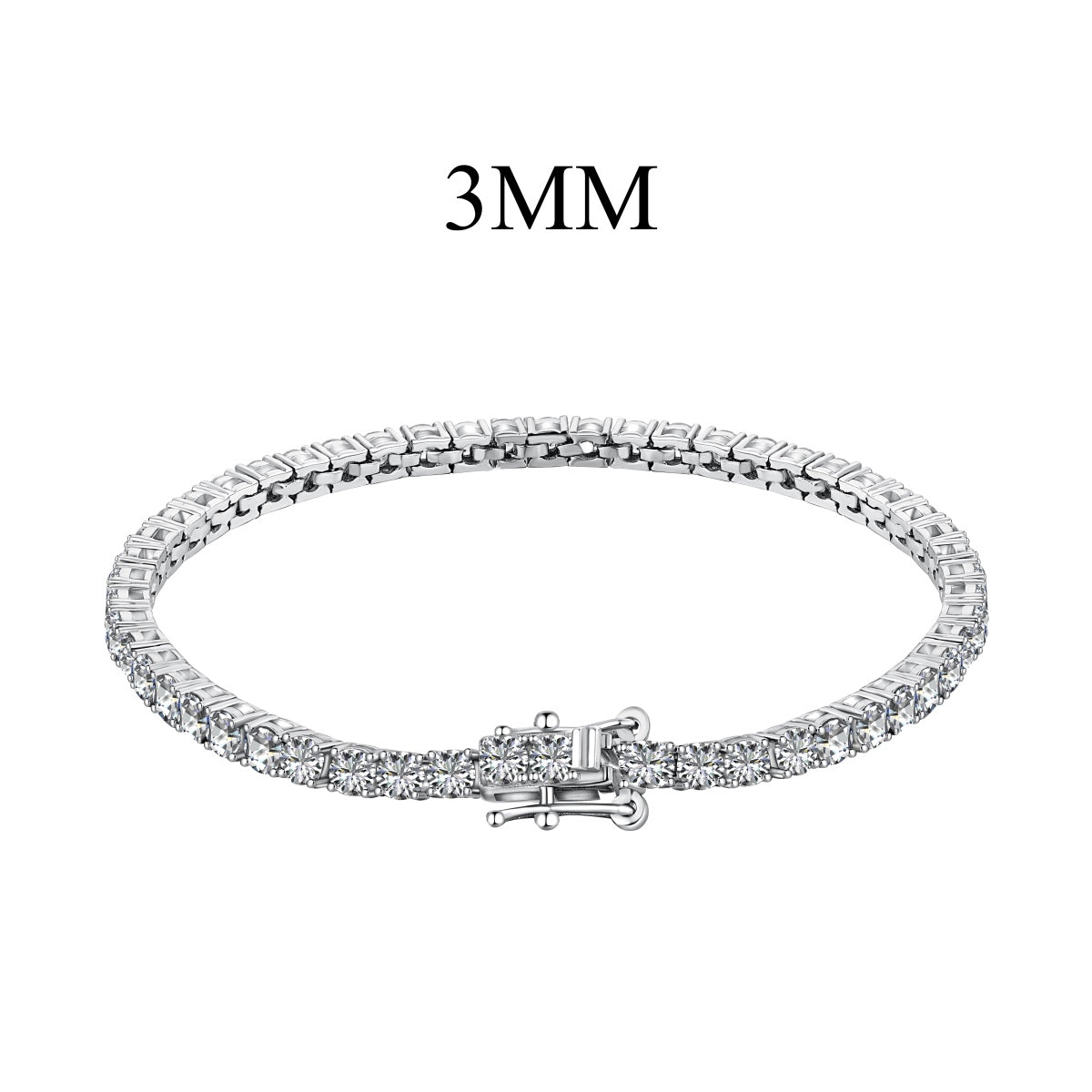 [Luxe Jewelry]Radiant Colorful Round Cut Party Bracelet