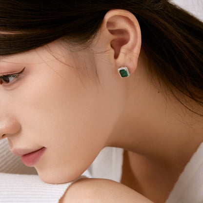 [Luxe Jewelry]Luxurious Dainty Emerald Cut Banquet Earrings