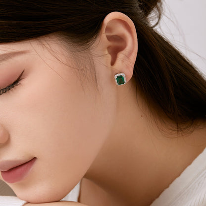 [Luxe Jewelry]Luxurious Dainty Emerald Cut Banquet Earrings