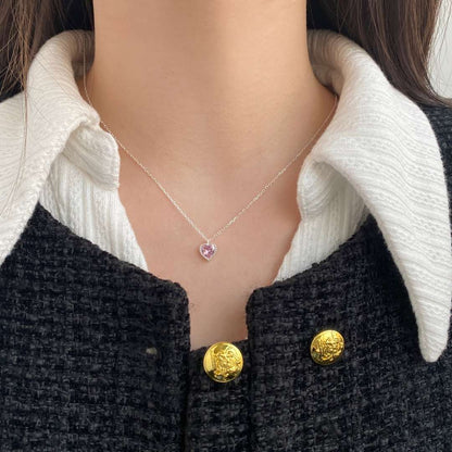 [Luxe Jewelry]Ornate Heart Shape Necklace