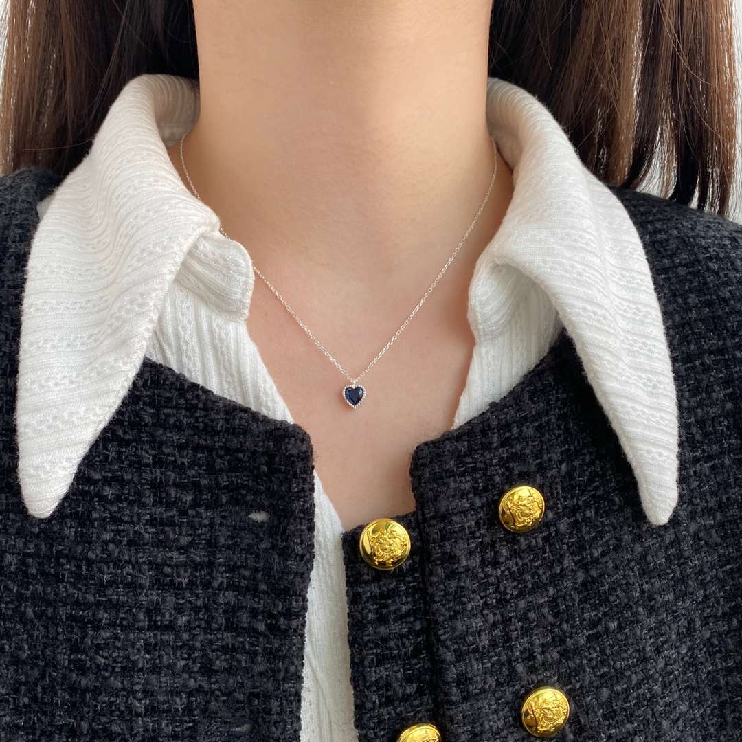 [Luxe Jewelry]Ornate Heart Shape Necklace