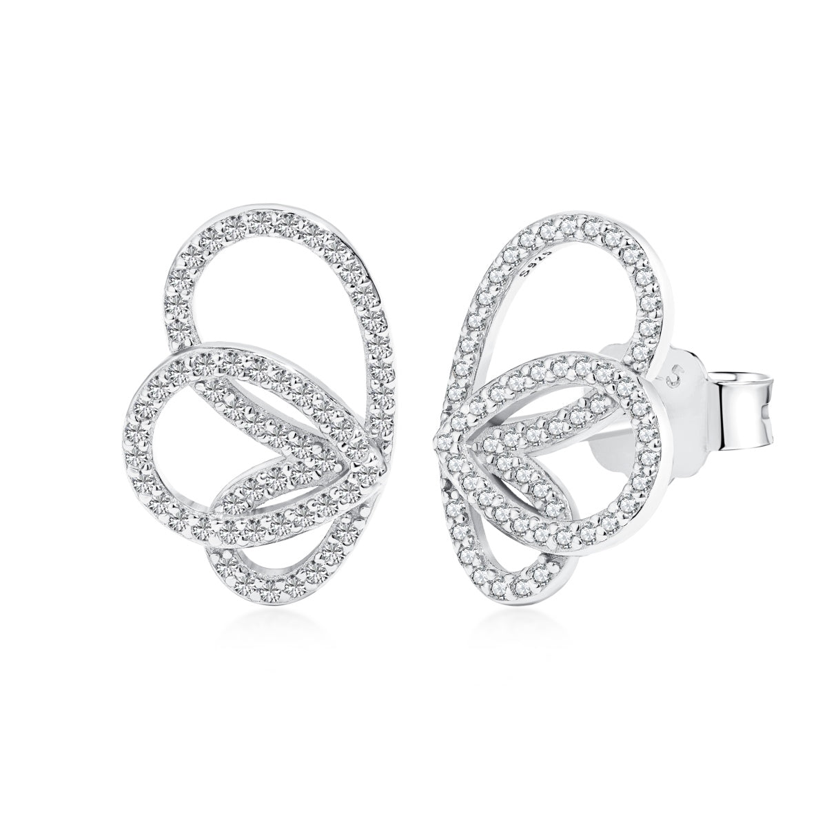[Luxe Jewelry]Exquisite Butterfly Shape Earrings