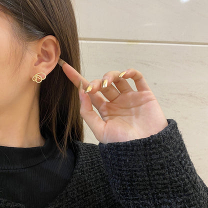 [Luxe Jewelry]Exquisite Butterfly Shape Earrings