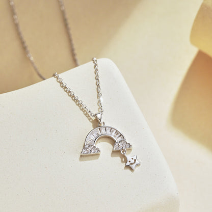 [Luxe Jewelry]Unique Rainbow Star Necklace