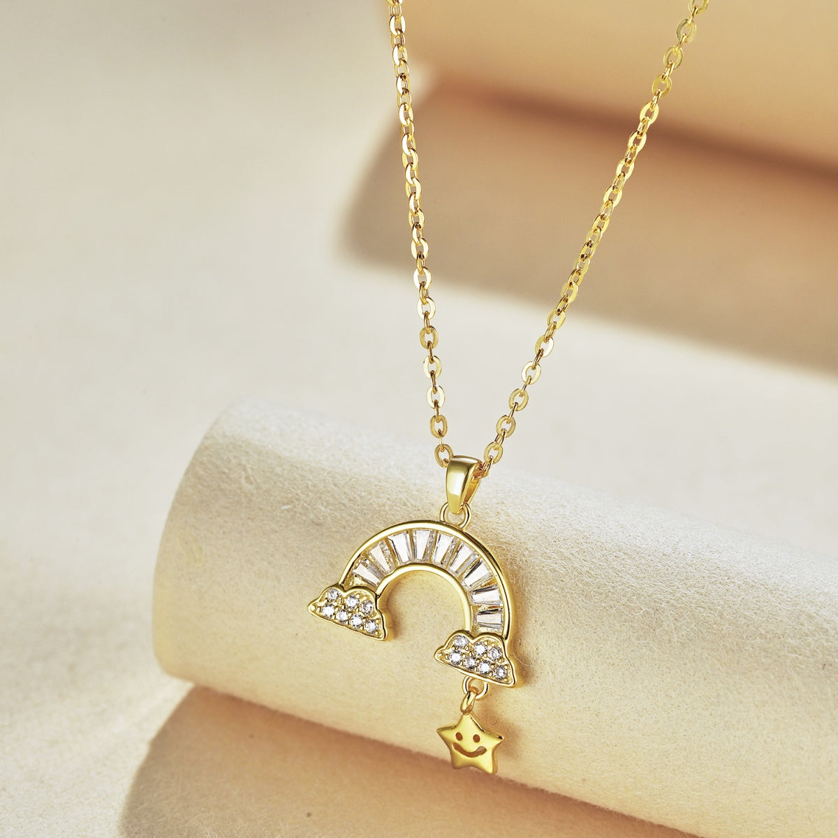 [Luxe Jewelry]Unique Rainbow Star Necklace