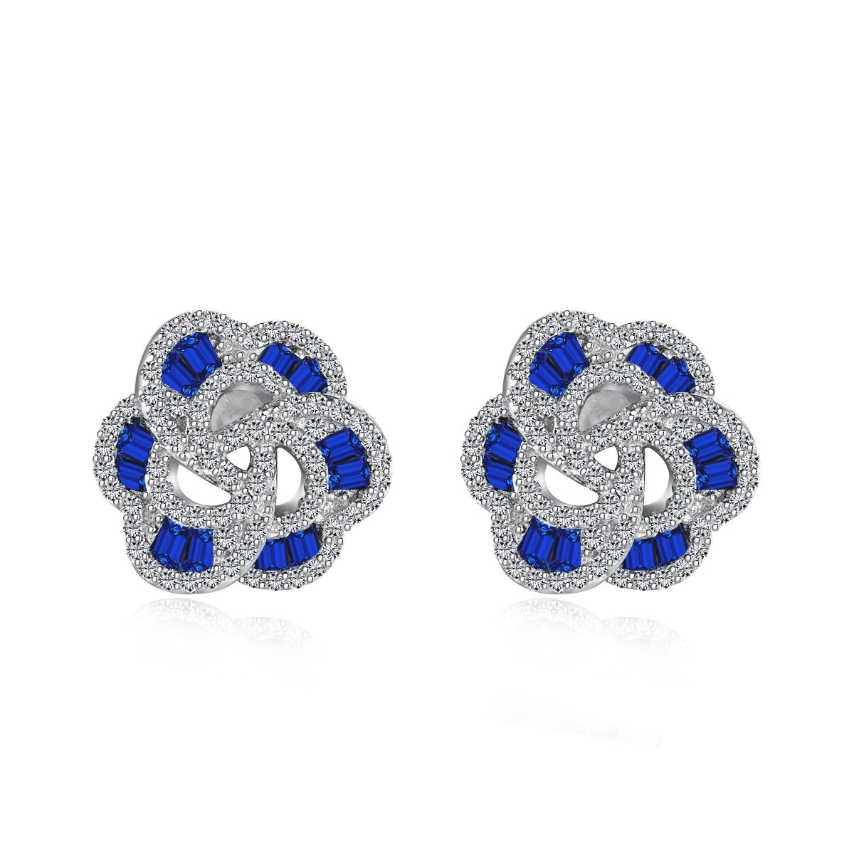 [Luxe Jewelry]Exquisite Flower Shape Daily Earrings