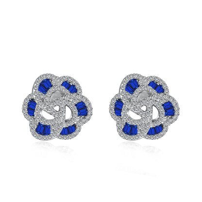 [Luxe Jewelry]Exquisite Flower Shape Daily Earrings