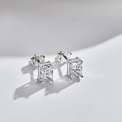 [Luxe Jewelry]Radiant Luxurious Princess Cut Daily Earrings