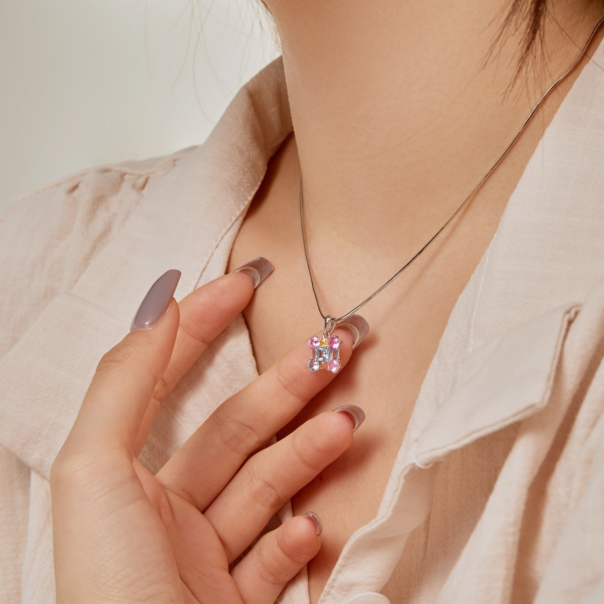 [Luxe Jewelry]Gorgeous Multi Colorful Necklace