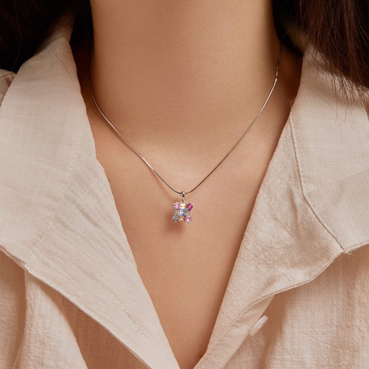 [Luxe Jewelry]Gorgeous Multi Colorful Necklace