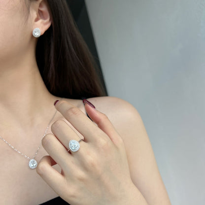 [Luxe Jewelry]Delicate Gorgeous Pear Cut Daily Earrings