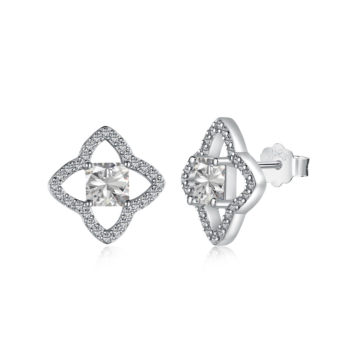 [Luxe Jewelry]Elegant Star Shape Princess Cut Daily Earrings