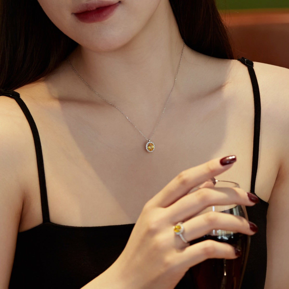 [Luxe Jewelry]Delicate Unique Oval Cut Daily Earrings