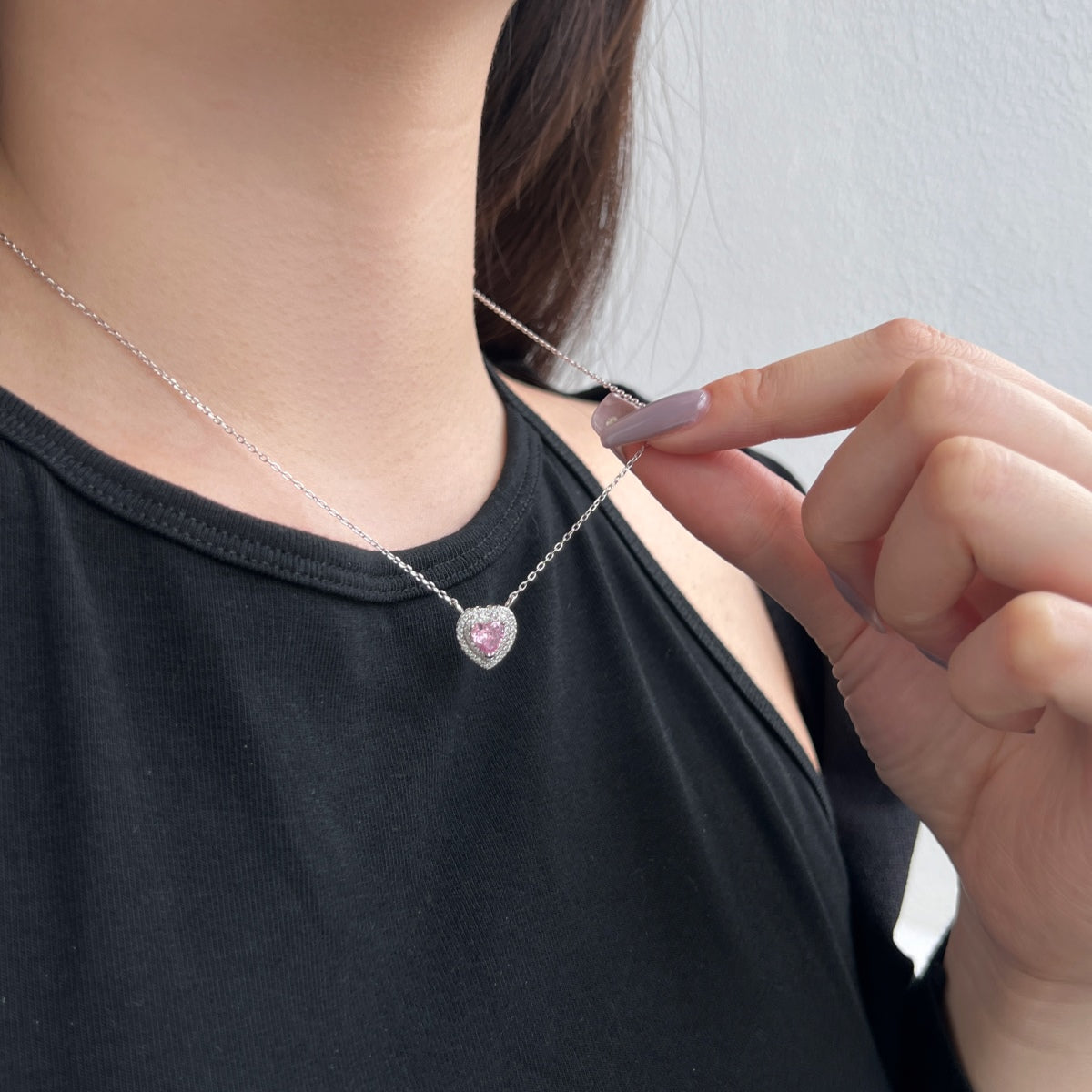 [Luxe Jewelry]Exquisite Heart Shape Necklace
