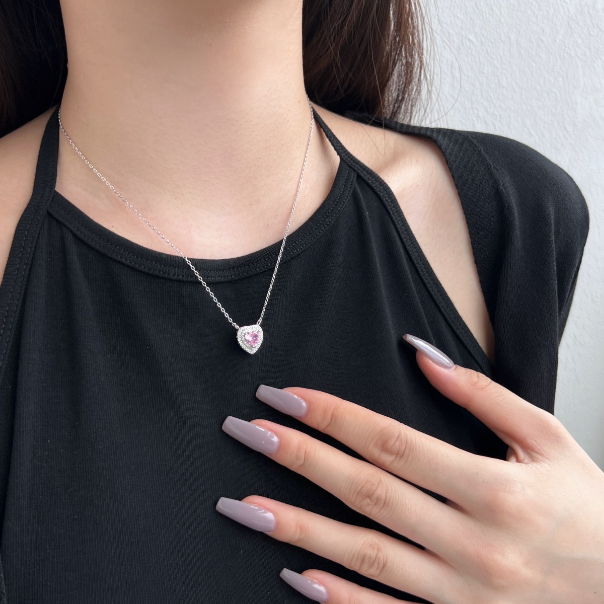 [Luxe Jewelry]Exquisite Heart Shape Necklace