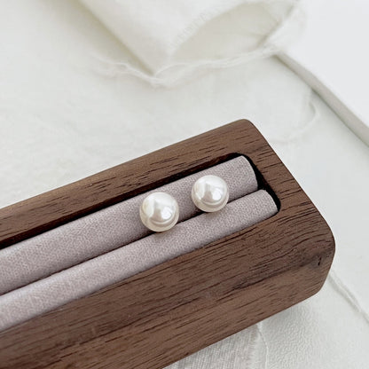 [Luxe Jewelry]Delicate Pearl Earrings
