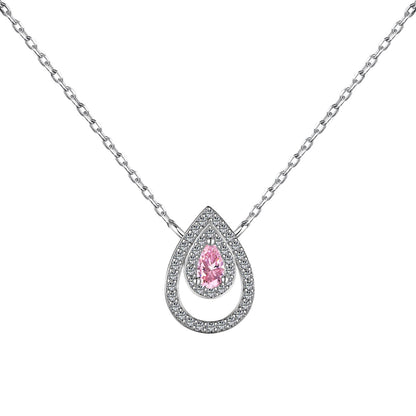[Luxe Jewelry]Sparkling Pear Cut Necklace