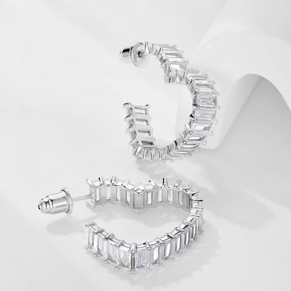 [Luxe Jewelry]Radiant Heart Cutout Earrings