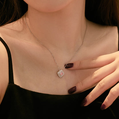 [Luxe Jewelry]Sparkling Asscher Cut Necklace