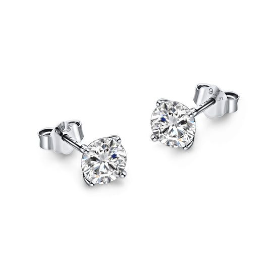 [Luxe Jewelry]Unique Round Shape Earrings
