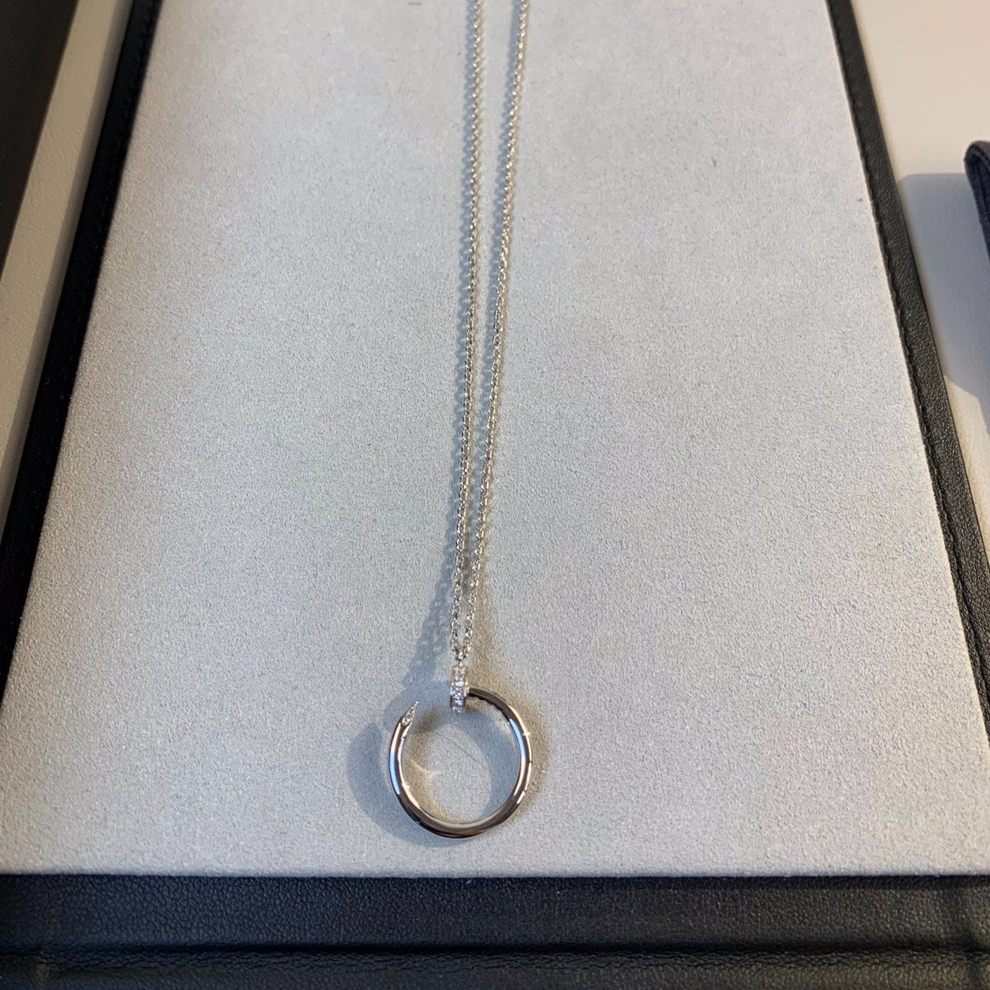 [Luxe Jewelry]JUSTE NECKLACE SILVER
