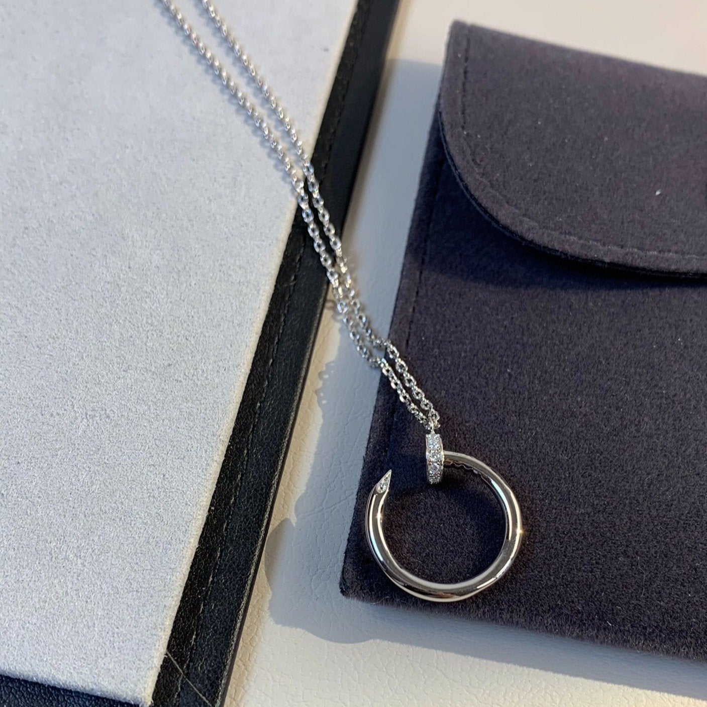 [Luxe Jewelry]JUSTE NECKLACE SILVER