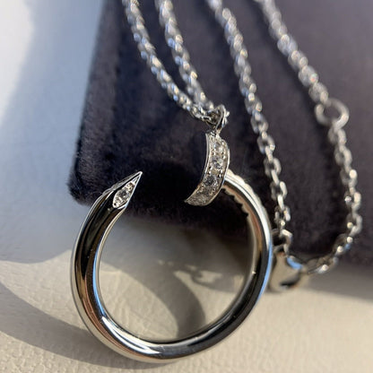 [Luxe Jewelry]JUSTE NECKLACE SILVER