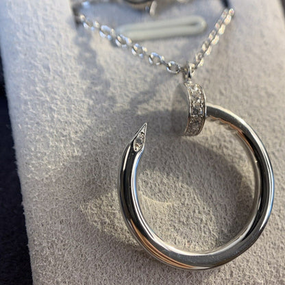 [Luxe Jewelry]JUSTE NECKLACE SILVER