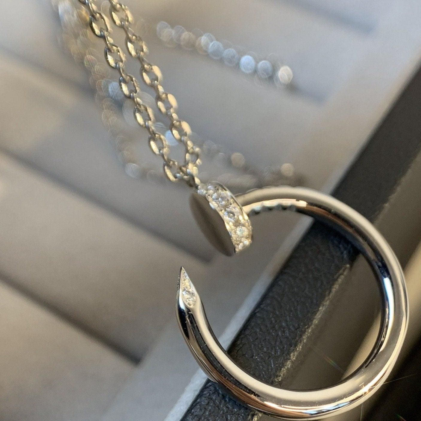 [Luxe Jewelry]JUSTE NECKLACE SILVER