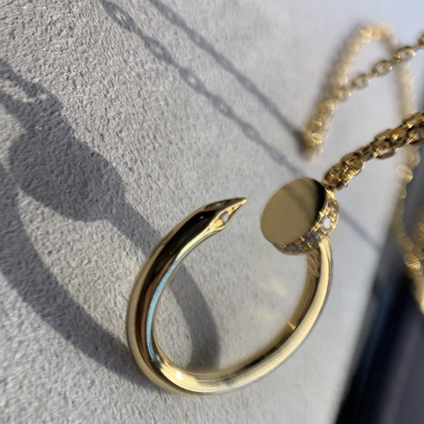 [Luxe Jewelry]JUSTE NECKLACE GOLD