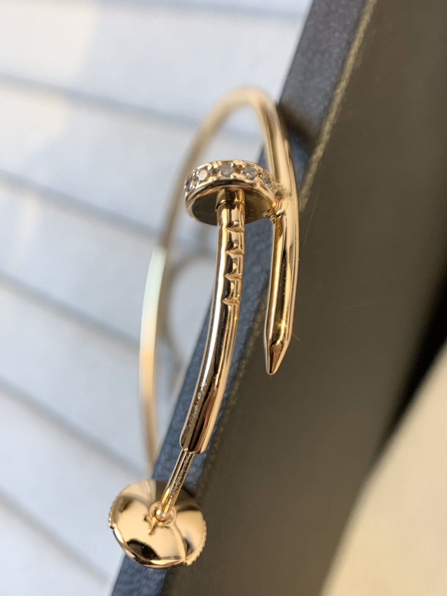 [Luxe Jewelry]JUSTE EARRINGS GOLD DIAMONDS 1.8MM