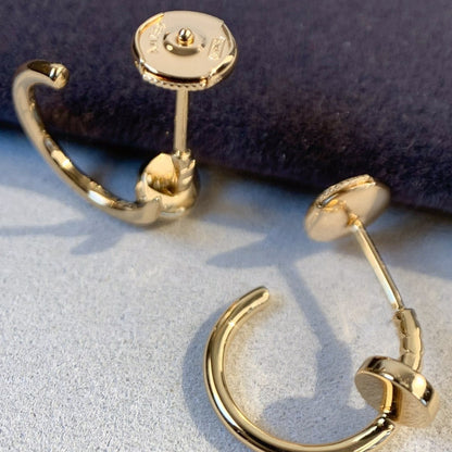 [Luxe Jewelry]JUSTE EARRINGS PINK GOLD