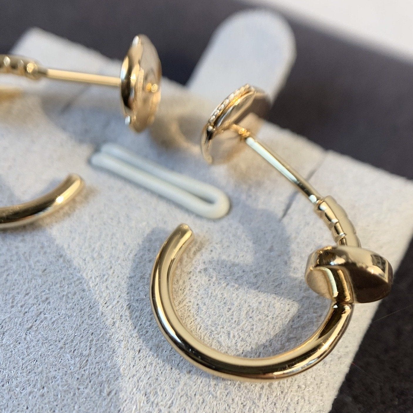 [Luxe Jewelry]JUSTE EARRINGS PINK GOLD