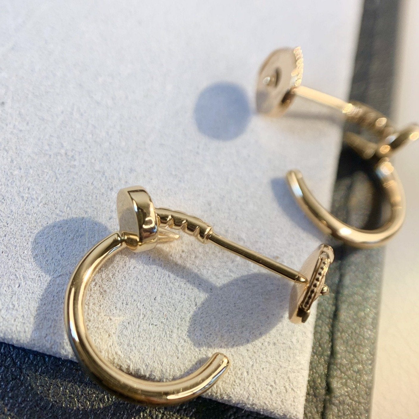 [Luxe Jewelry]JUSTE EARRINGS PINK GOLD