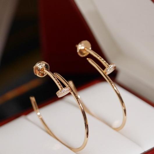 [Luxe Jewelry]JUSTE EARRINGS DIAMONDS 1.8MM