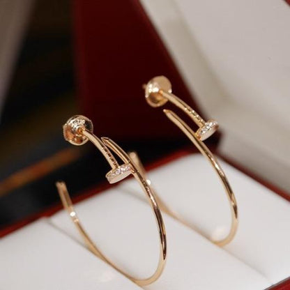 [Luxe Jewelry]JUSTE EARRINGS DIAMONDS 1.8MM