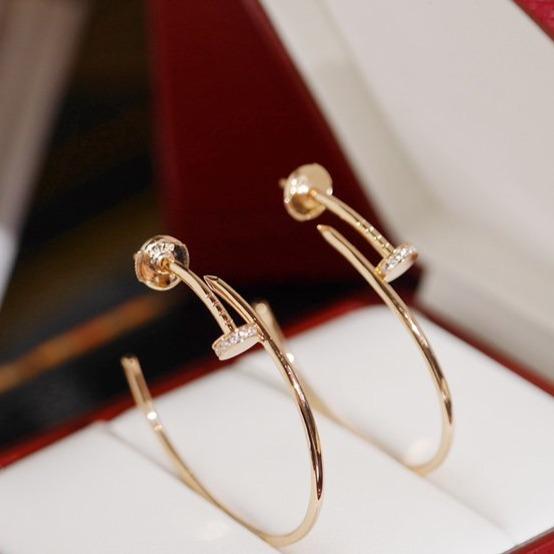 [Luxe Jewelry]JUSTE EARRINGS DIAMONDS 1.8MM