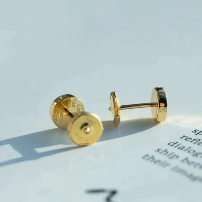 [Luxe Jewelry]LOVE EARRINGS GOLD 10MM