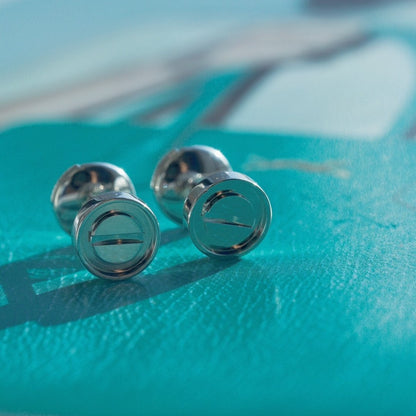 [Luxe Jewelry]LOVE EARRINGS SILVER 10MM