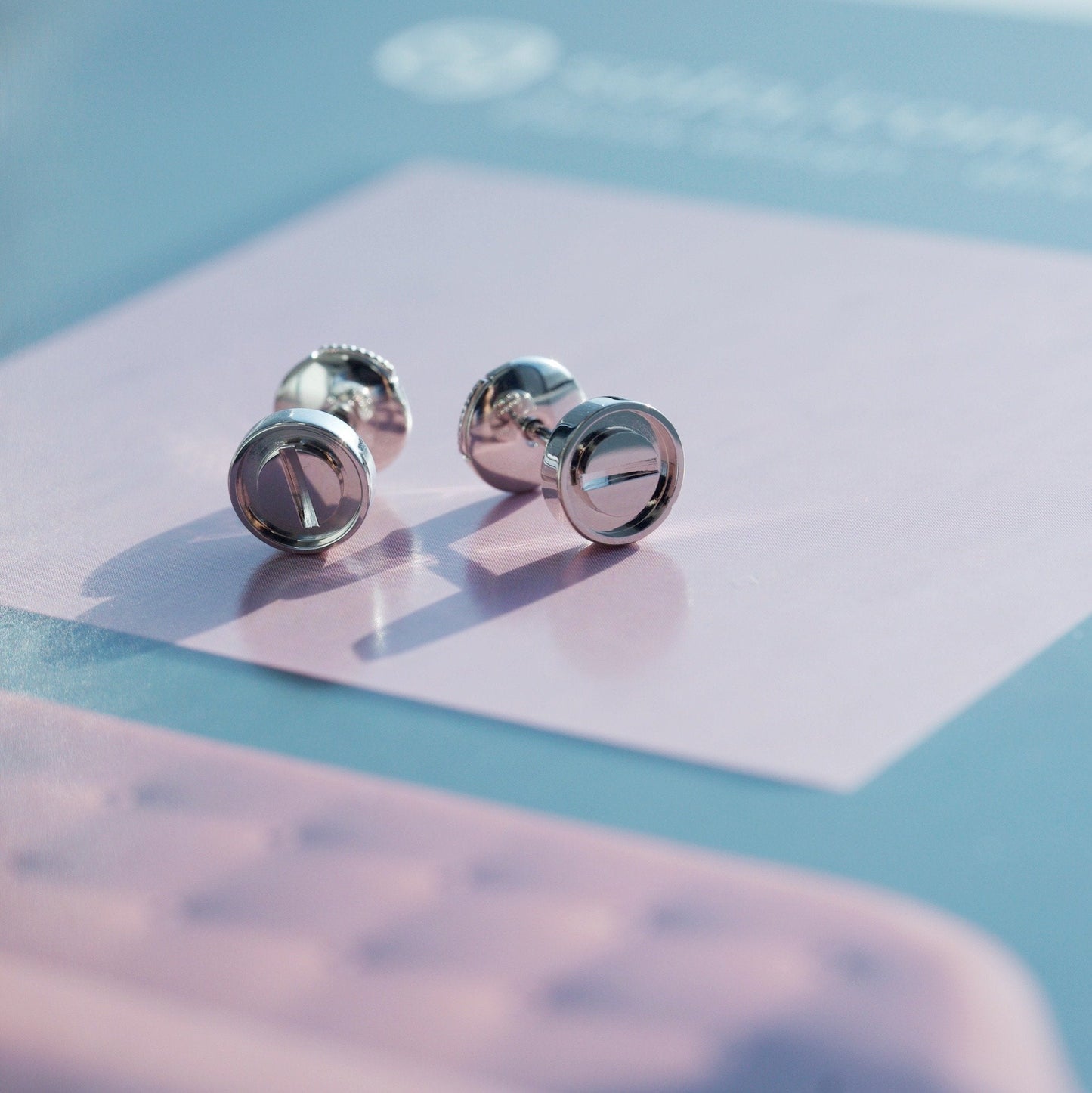 [Luxe Jewelry]LOVE EARRINGS SILVER 10MM