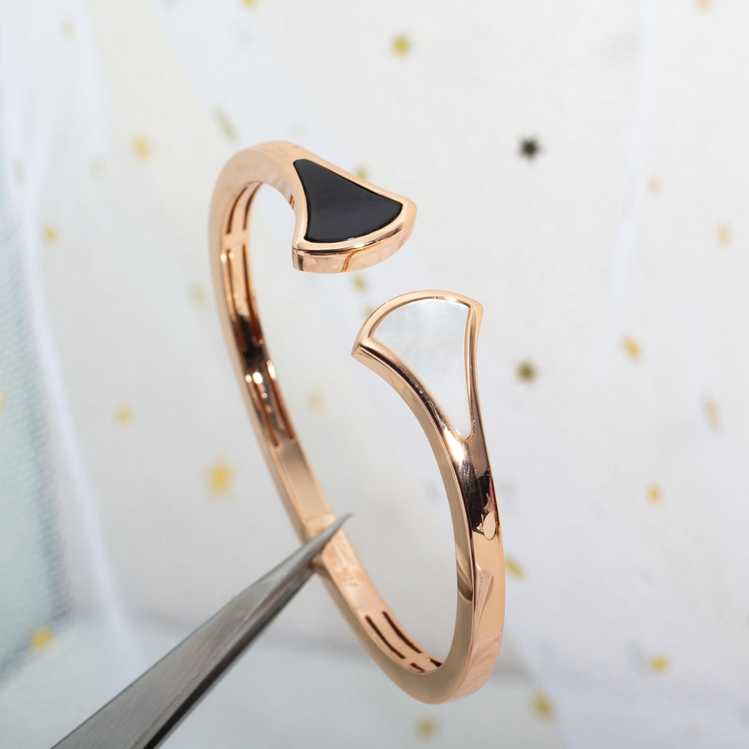[Luxe Jewelry]DREAM BRACELET OPEN PINK GOLD MOP