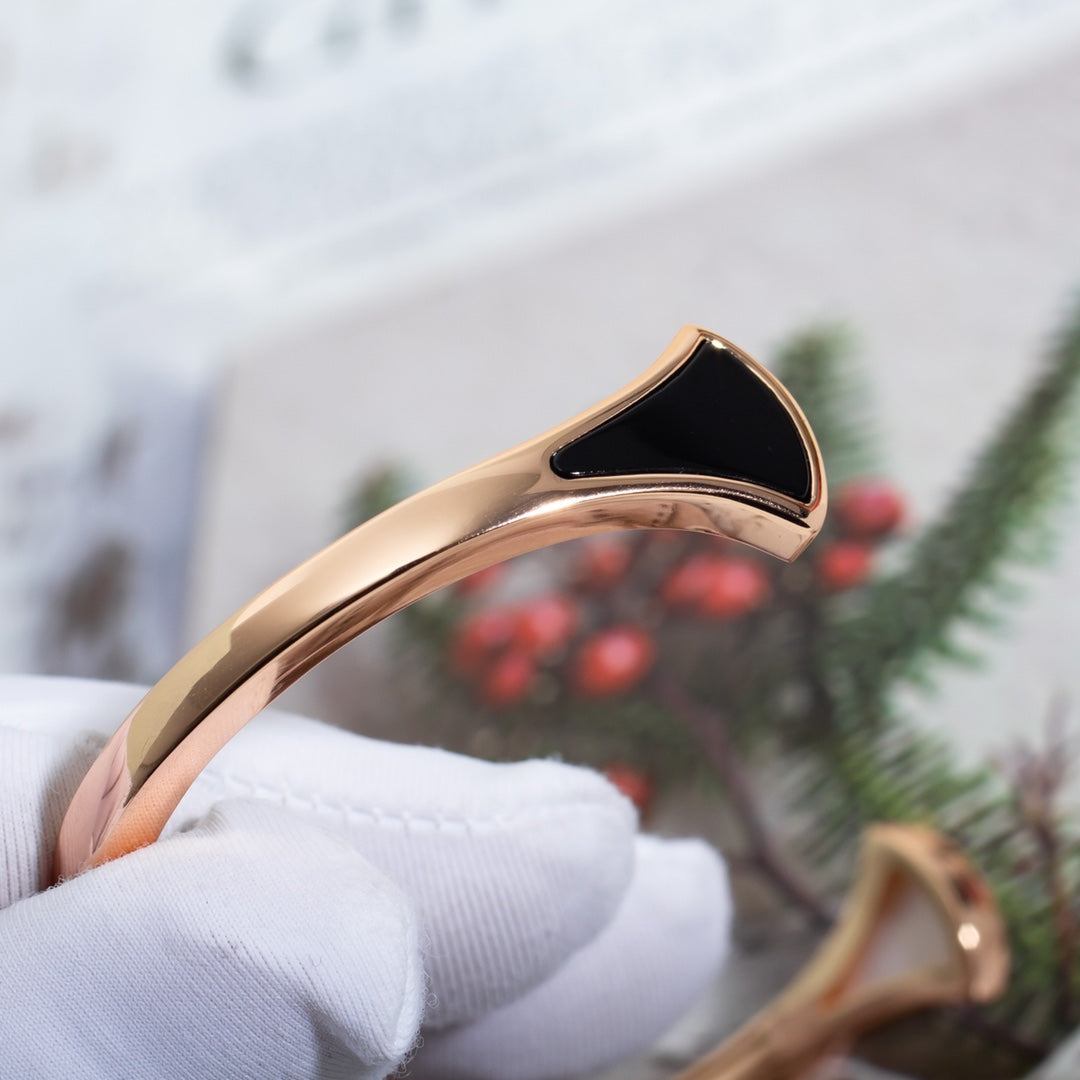 [Luxe Jewelry]DREAM BRACELET OPEN PINK GOLD MOP