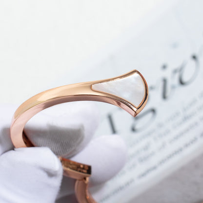 [Luxe Jewelry]DREAM BRACELET OPEN PINK GOLD MOP