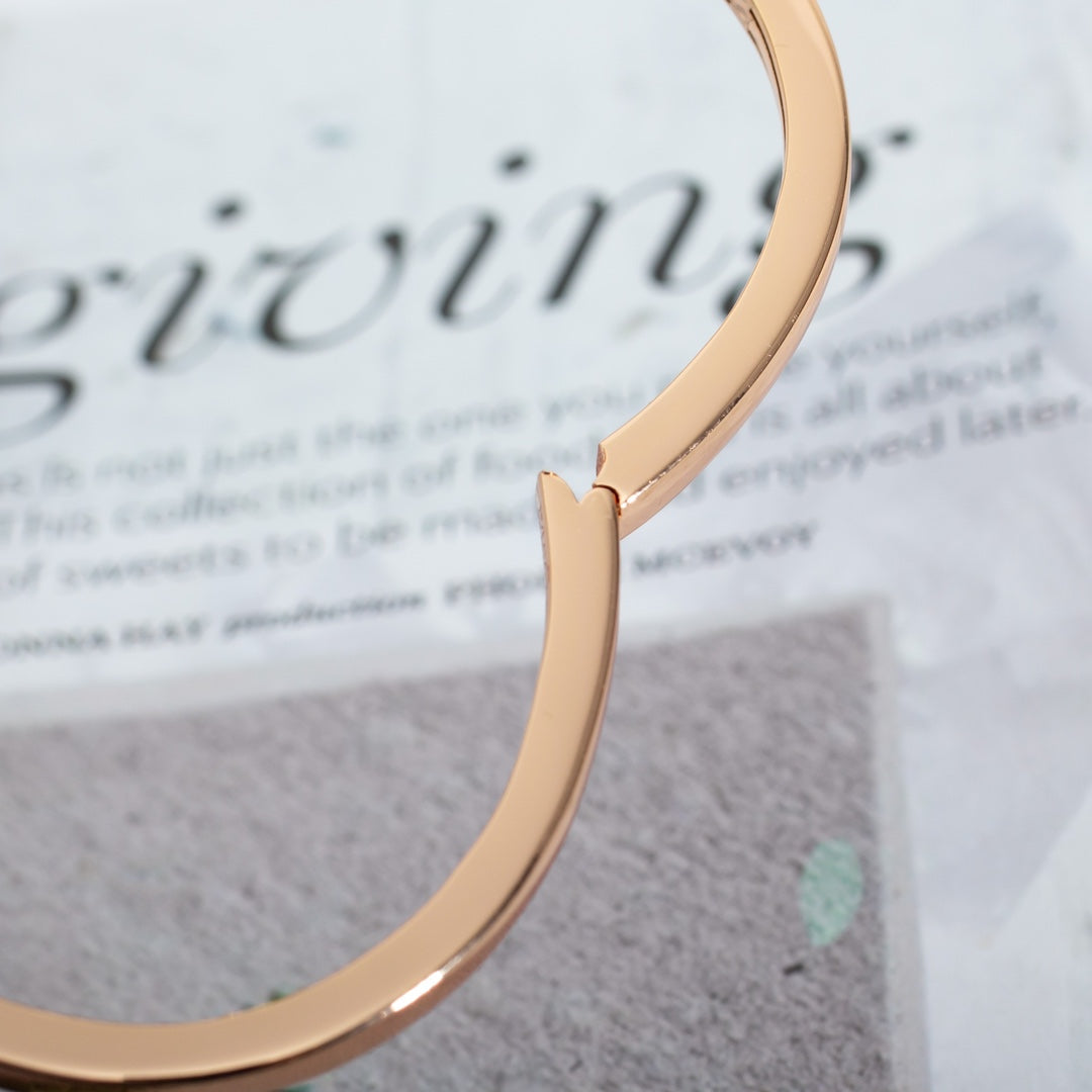 [Luxe Jewelry]DREAM BRACELET OPEN PINK GOLD MOP DIAMOND